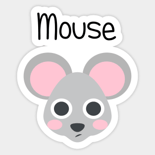 Mousy Mouse Sticker